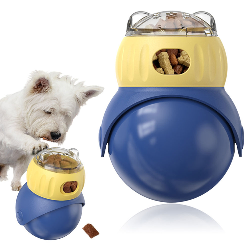 Cat Tunnel Toy - นกฮูก Tumbler ของเล่นจ่ายอาหารสําหรับแมว - Interactive Puzzle