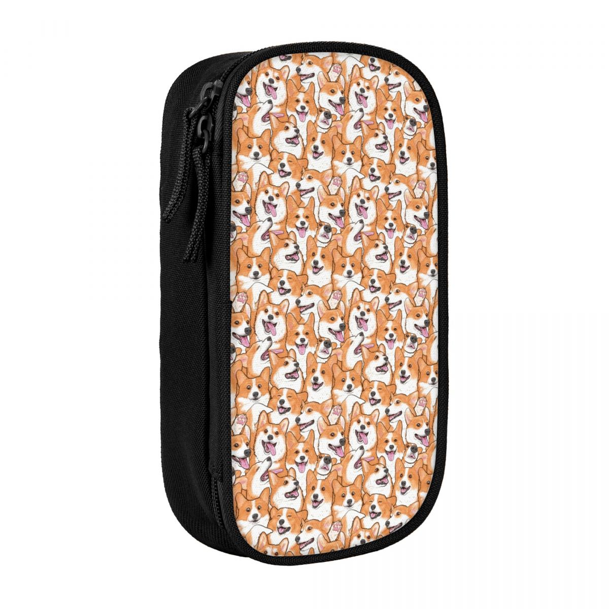 Pet X Supplies & Tack Photos - Custom Kawaii น่ารักสัตว์เลี้ยงสุนัข Corgis ดินสอสําหรับเด็กผู้หญิงขนาดใหญ่ปากกากระเป๋ากล่องอุปกรณ์โรงเรียน