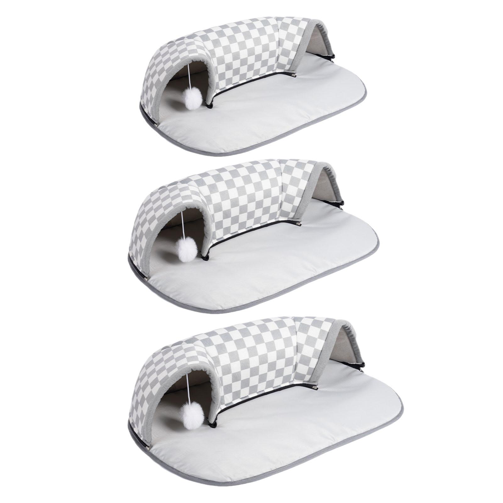 ที่นอนอุโมงค์สำหรับแมวในฤดูหนา - Cat Tunnel Toy บทวิจารณ์และราคา
