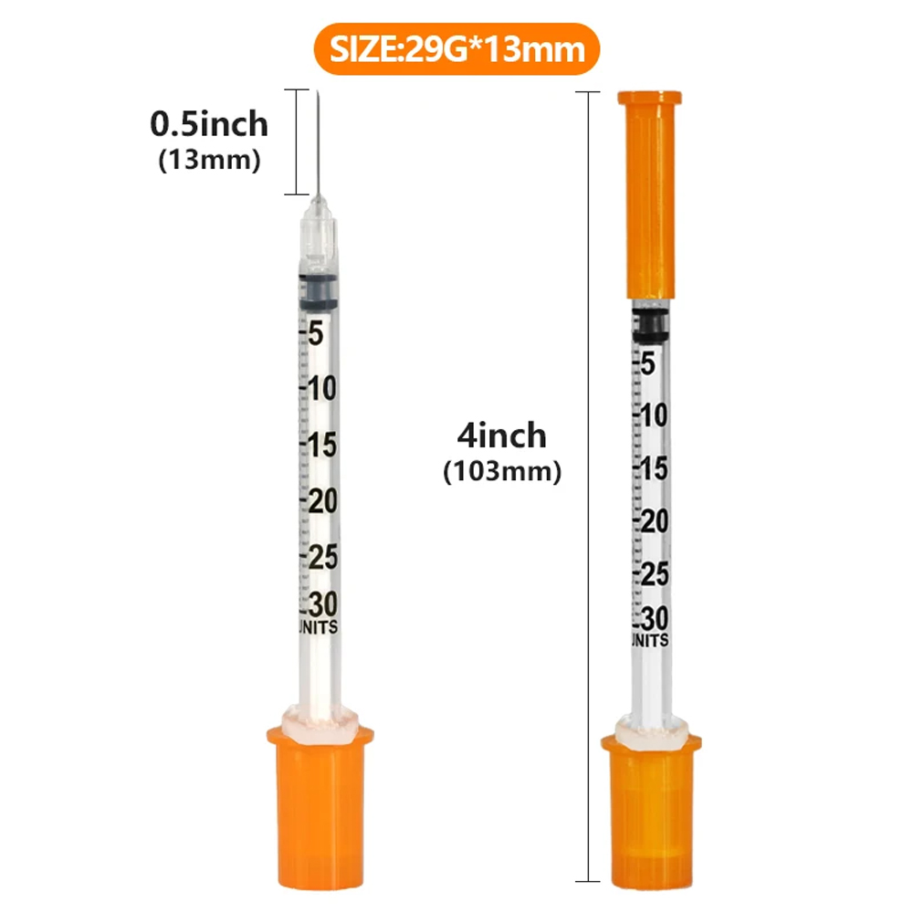 100 ชิ้น 0.3 มล. 29G 13 มม. หล - Pet Supplies Vet Clinic บทวิจารณ์และราคา