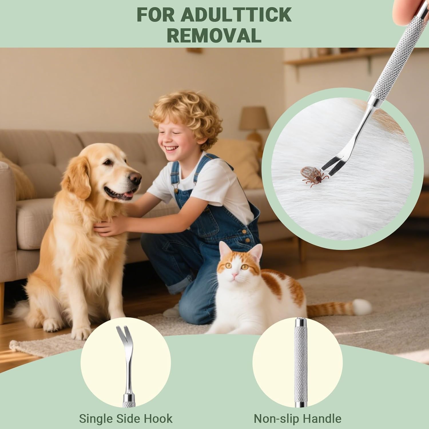 ชุดอุปกรณ์กำจัดเห็บสำหรับสัตว์ - Pet Supplies First บทวิจารณ์และราคา