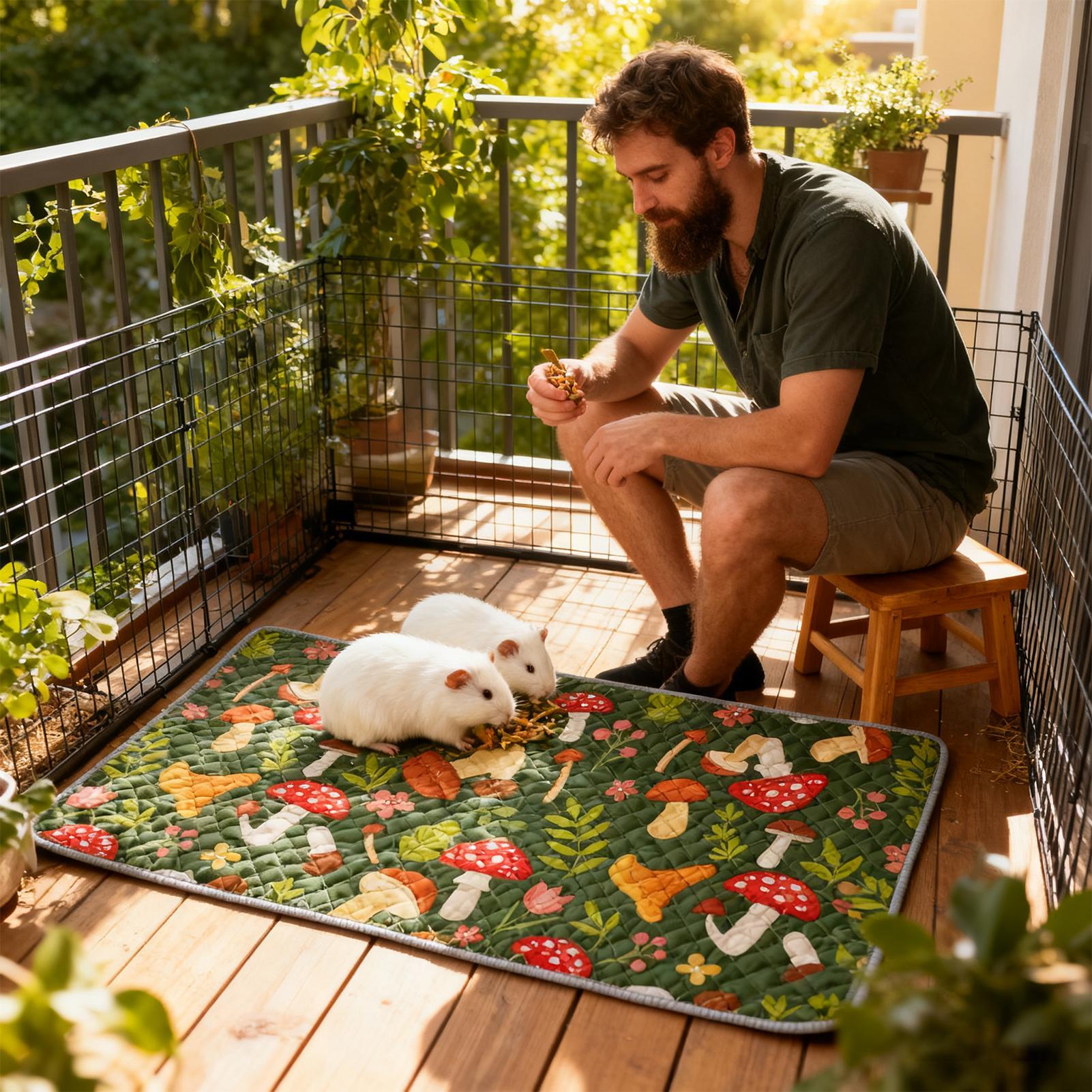 แผ่นรองกรงสัตว์เลี้ยงแบบซักได้ - Hedgehog Bedding Liner บทวิจารณ์และราคา