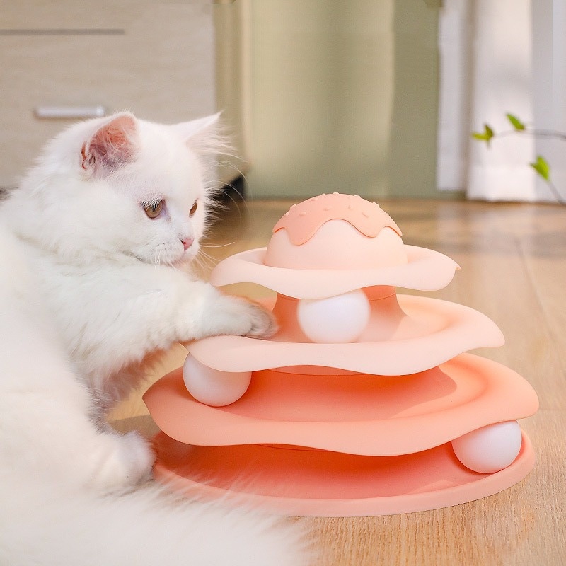 Ball Spinning ของเล่นแมวหมุนสไ - Cat Tunnel Toy บทวิจารณ์และราคา