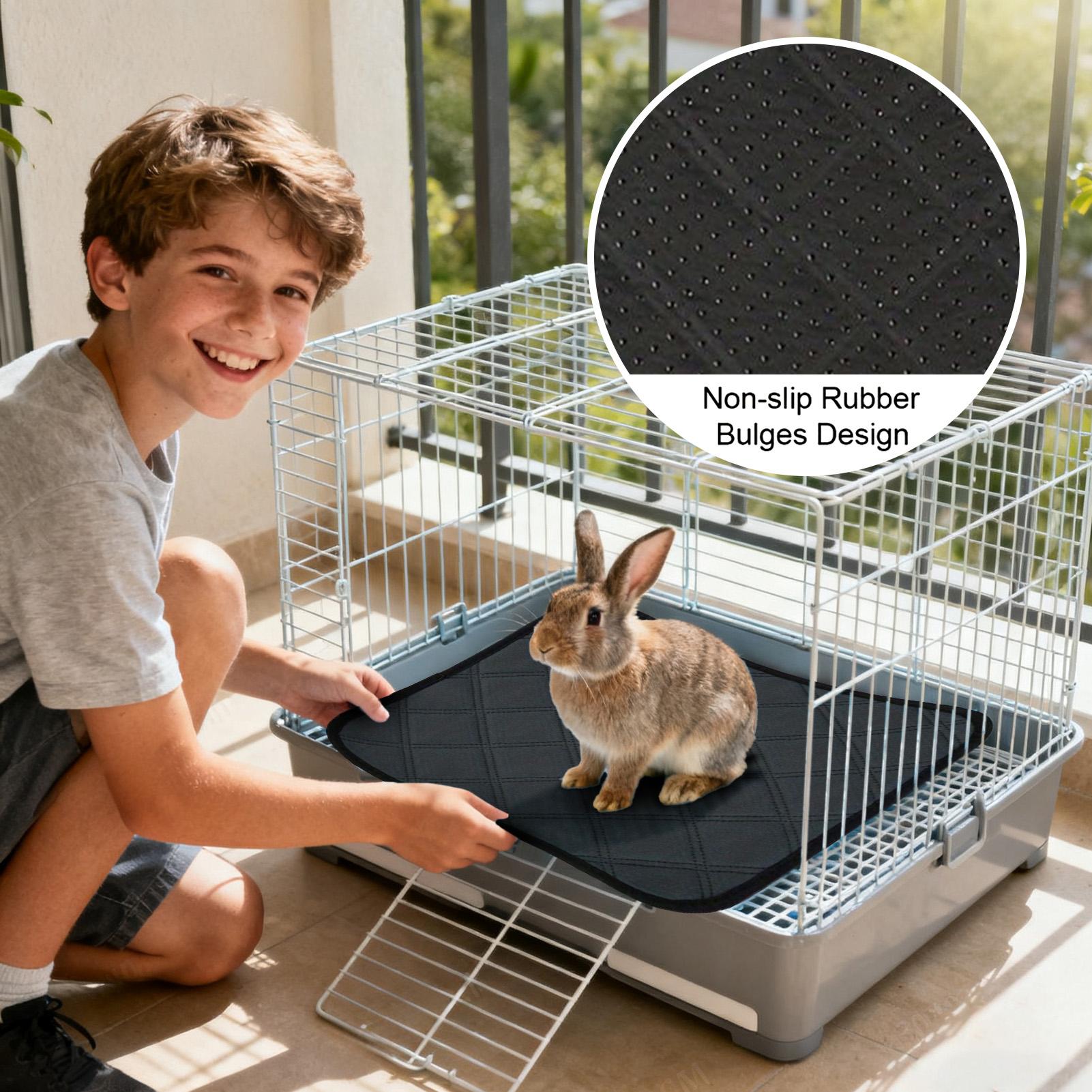 แผ่นรองกรงกระต่าย 4 ชิ้น แผ่นร - Hedgehog Bedding Liner บทวิจารณ์และราคา