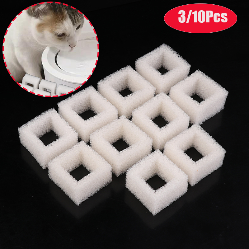ตัวกรองโฟมปั๊มน้ำสำหรับน้ำพุแม - Cat Water Fountain Filter บทวิจารณ์และราคา