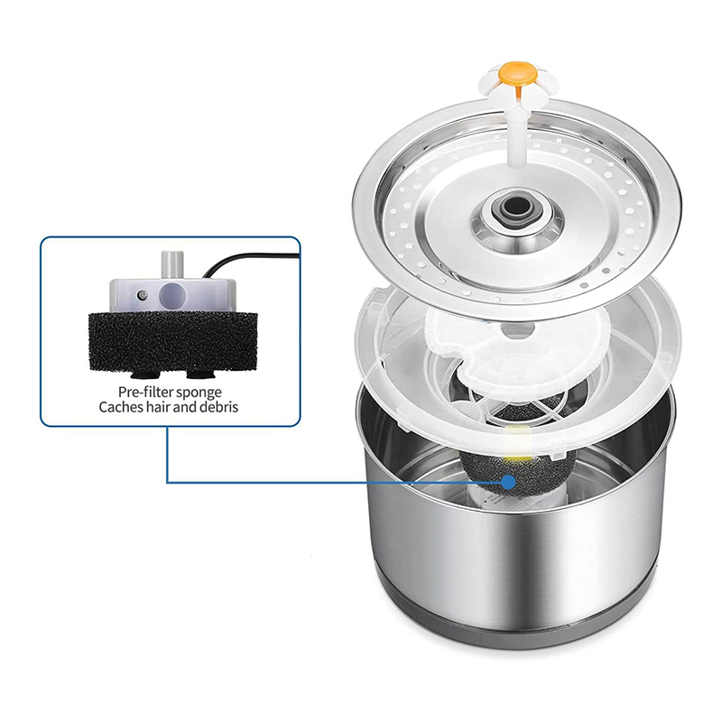 แผ่นกรองน้ำพุสัตว์เลี้ยง 4 ชิ้ - Cat Water Fountain Filter บทวิจารณ์และราคา