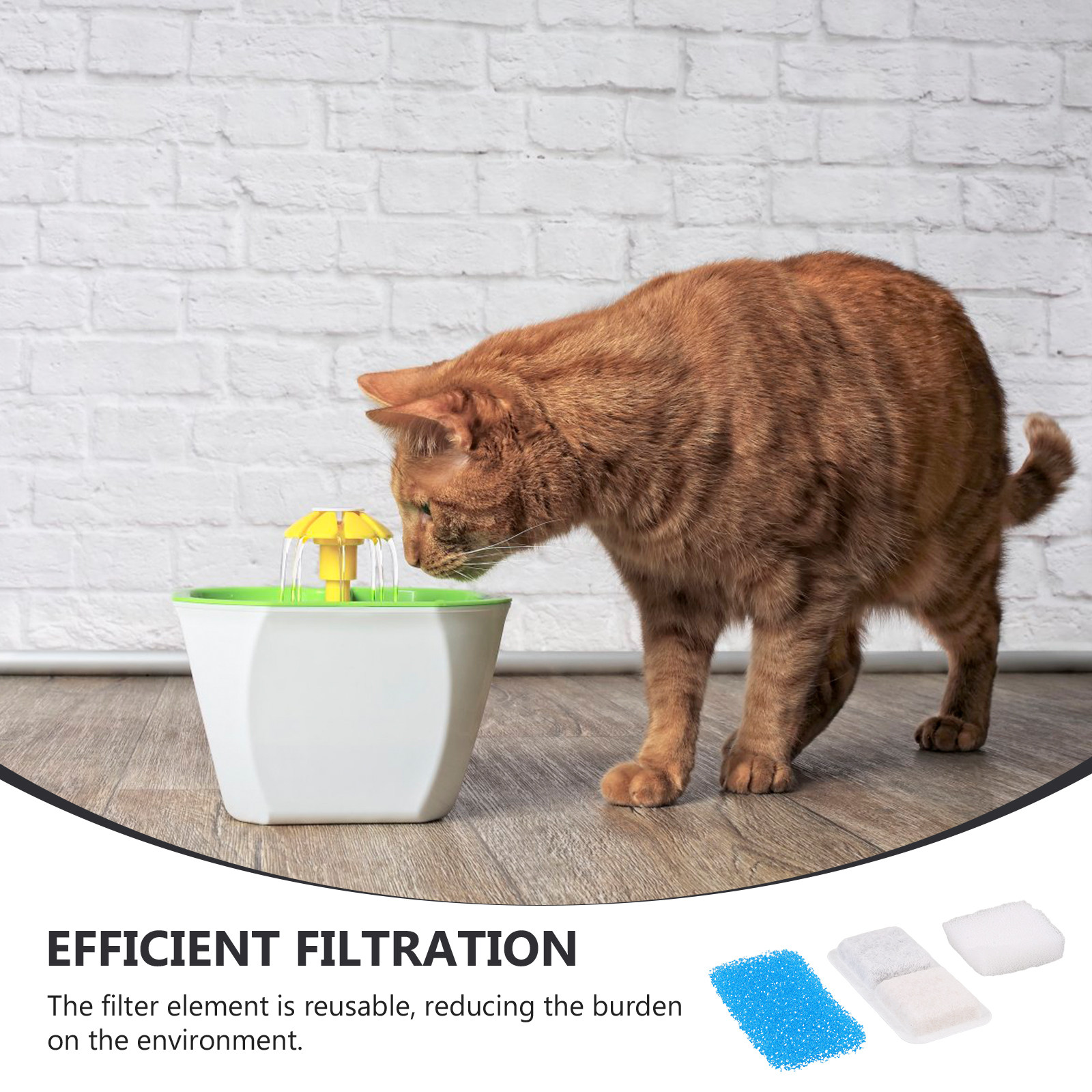24 ชิ้น ไส้กรองน้ำพุแมวแบบเปลี - Cat Water Fountain Filter บทวิจารณ์และราคา