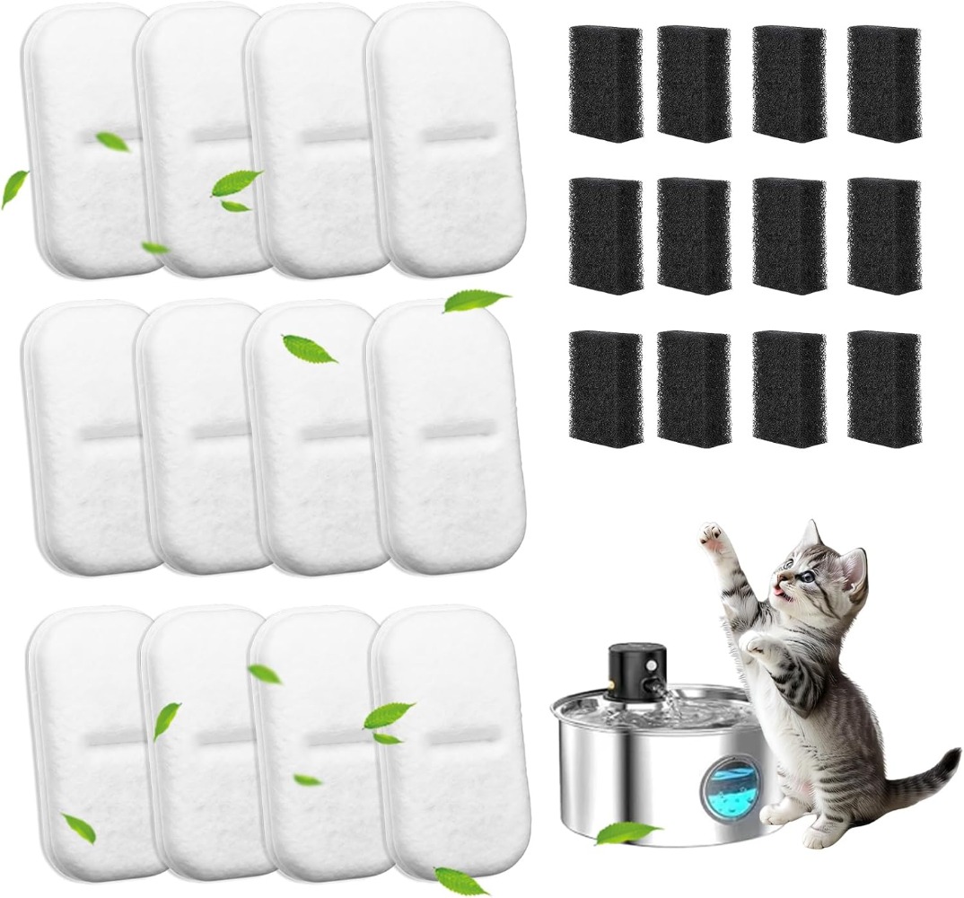 ไส้กรองน้ำพุสำหรับสัตว์เลี้ยง  - Cat Water Fountain Filter บทวิจารณ์และราคา