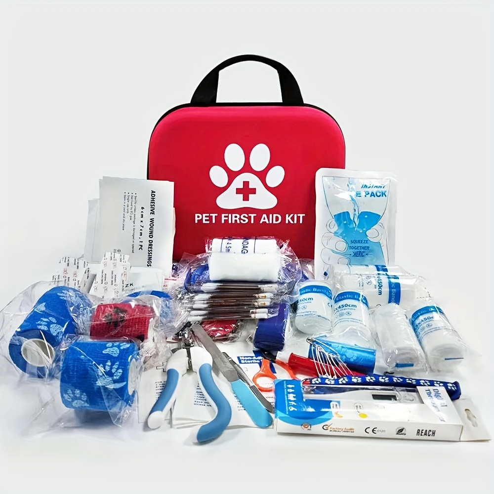 ชุดปฐมพยาบาลสำหรับสัตว์เลี้ยง: - Pet Supplies First บทวิจารณ์และราคา