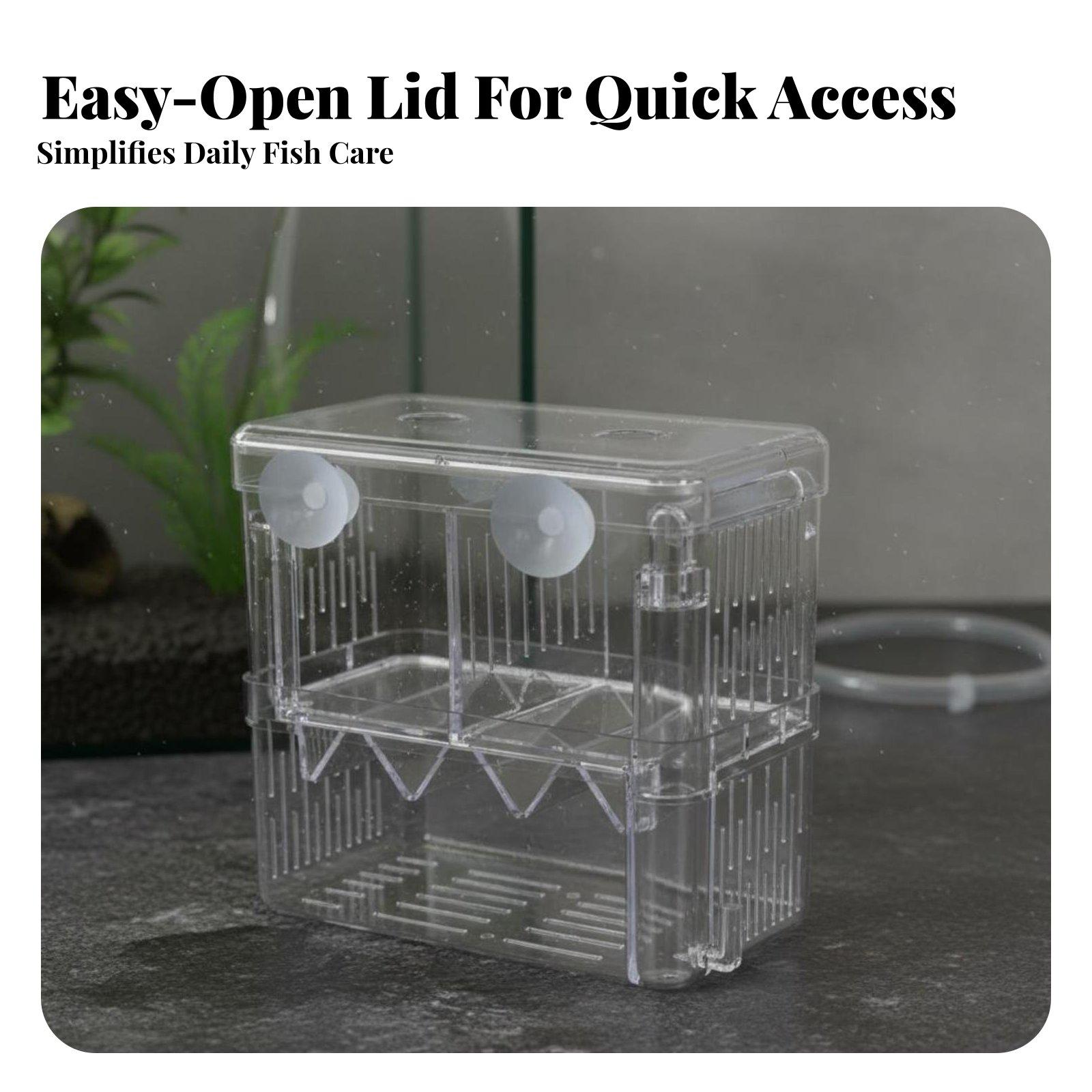 ตู้เพาะพันธุ์ปลาสองชั้นสำหรับแ - Aquarium Fish Tank บทวิจารณ์และราคา