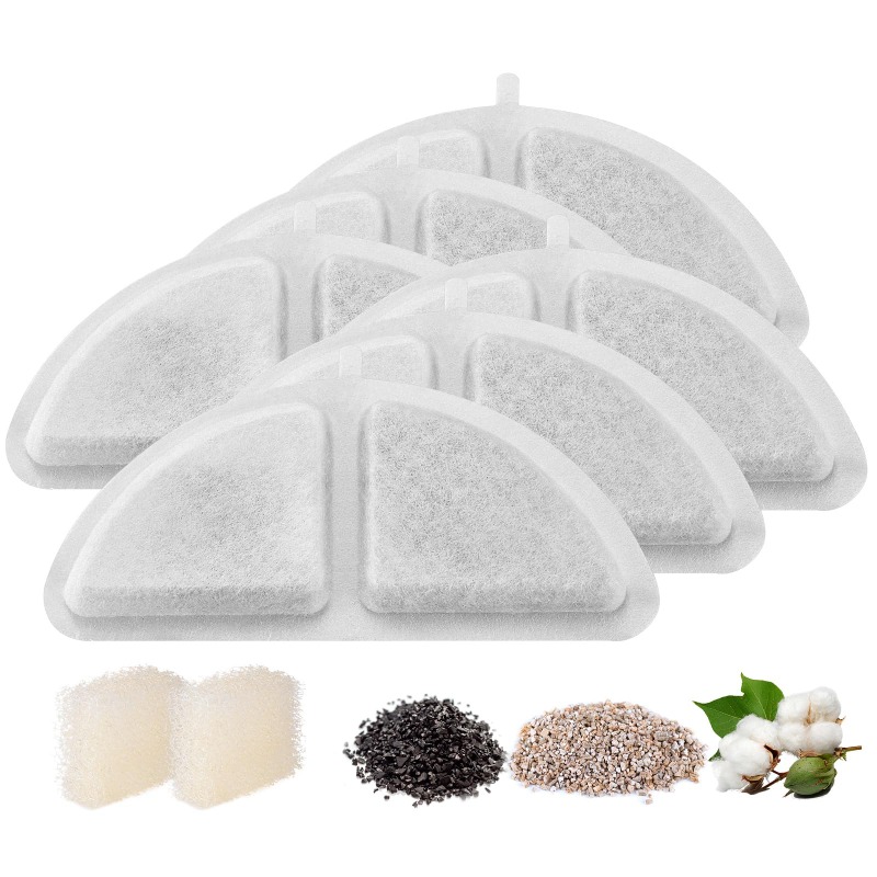 ไส้กรองคาร์บอนกัมมันต์แบบเปลี่ - Cat Water Fountain Filter บทวิจารณ์และราคา