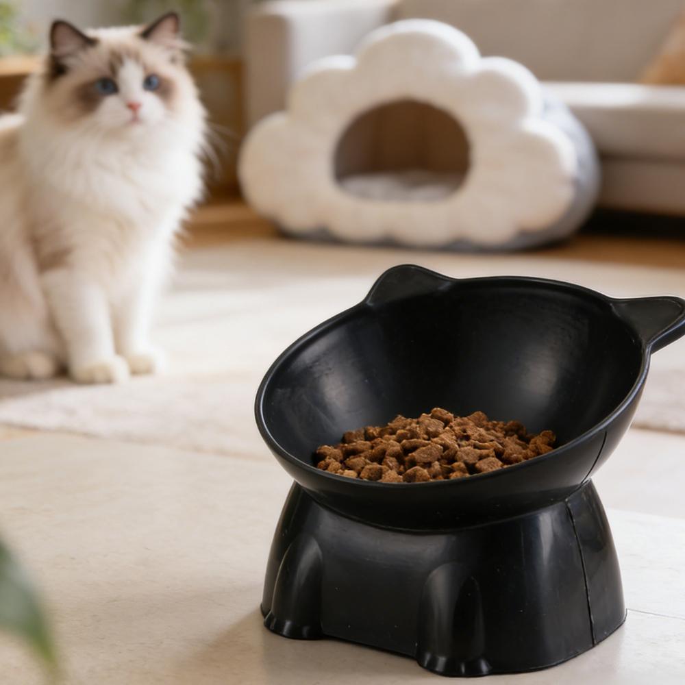 ชามแมวสีดำ ชามแมวเซรามิกอเมซอน - Pet Supplies In Amazon บทวิจารณ์และราคา