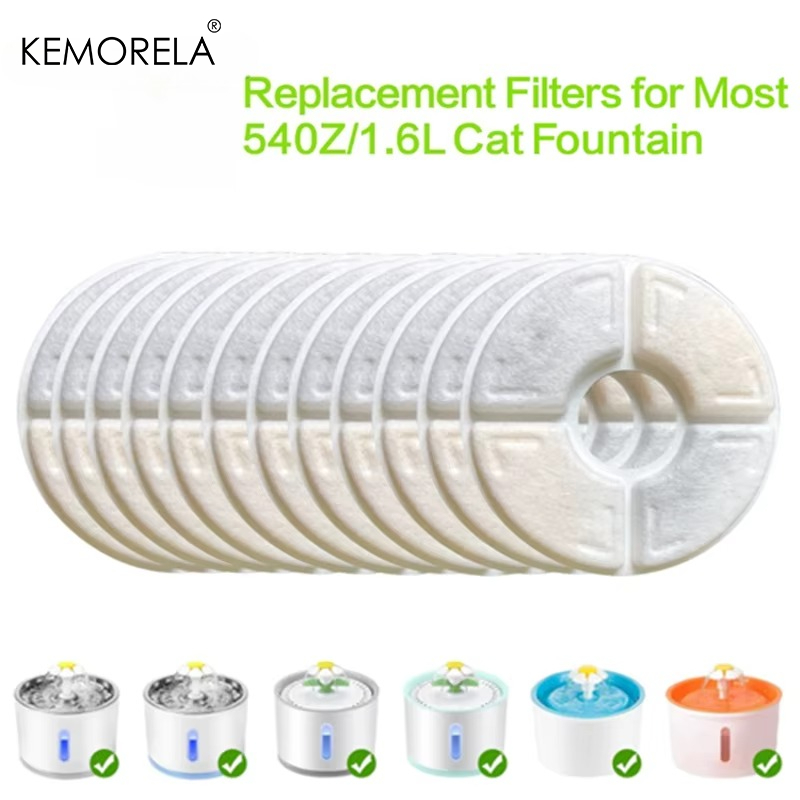ไส้กรองคาร์บอนแบบเปลี่ยนได้ 4/ - Cat Water Fountain Filter บทวิจารณ์และราคา