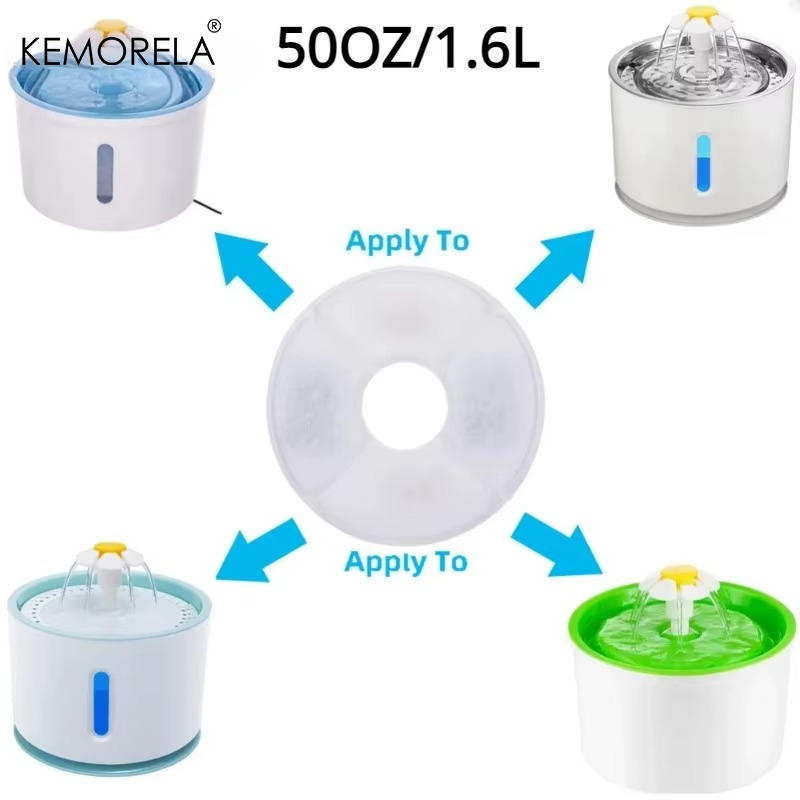 ไส้กรองคาร์บอนแบบเปลี่ยนได้ 4/ - Cat Water Fountain Filter บทวิจารณ์และราคา