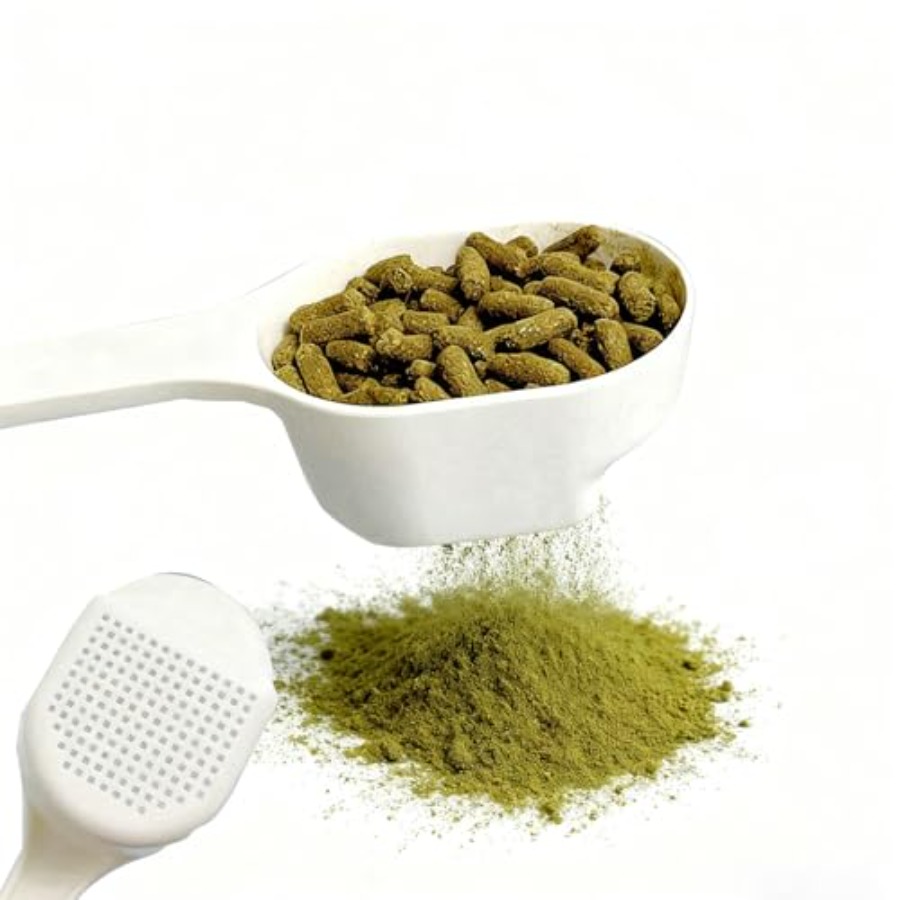 ช้อนตักอาหารกระต่ายสำหรับกรองผ - Rabbit Pellet Feeder บทวิจารณ์และราคา