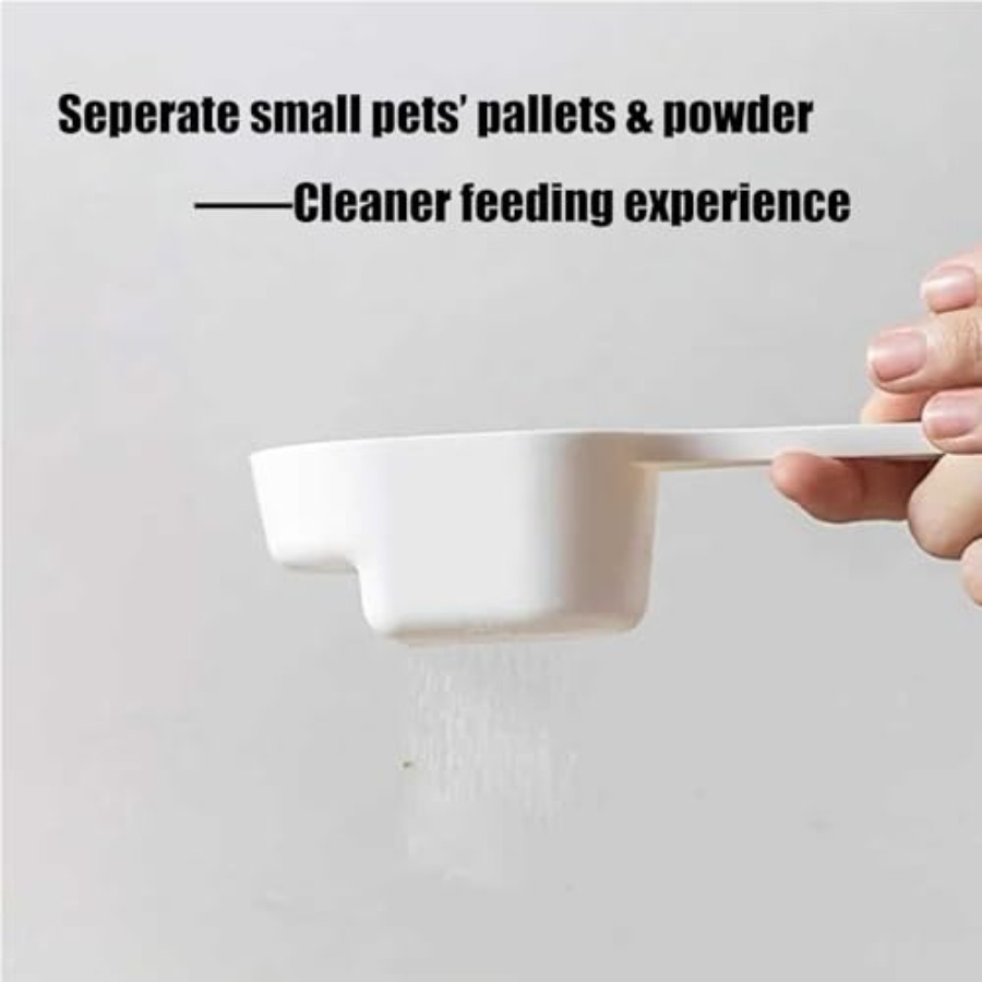 ช้อนตักอาหารกระต่ายสำหรับกรองผ - Rabbit Pellet Feeder บทวิจารณ์และราคา