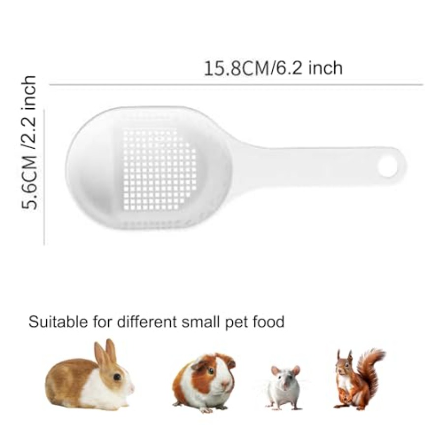 ช้อนตักอาหารกระต่ายสำหรับกรองผ - Rabbit Pellet Feeder บทวิจารณ์และราคา
