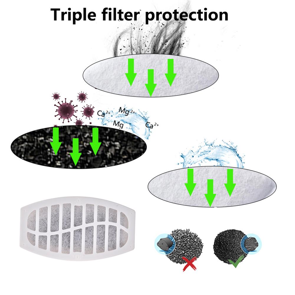 1/4Pc เปลี่ยน Activated Carbon - Cat Water Fountain Filter บทวิจารณ์และราคา