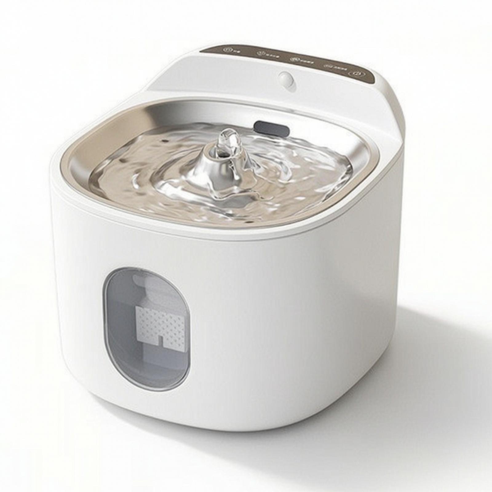 น้ำพุดื่มอัตโนมัติสำหรับสัตว์เ - Cat Water Fountain Filter บทวิจารณ์และราคา