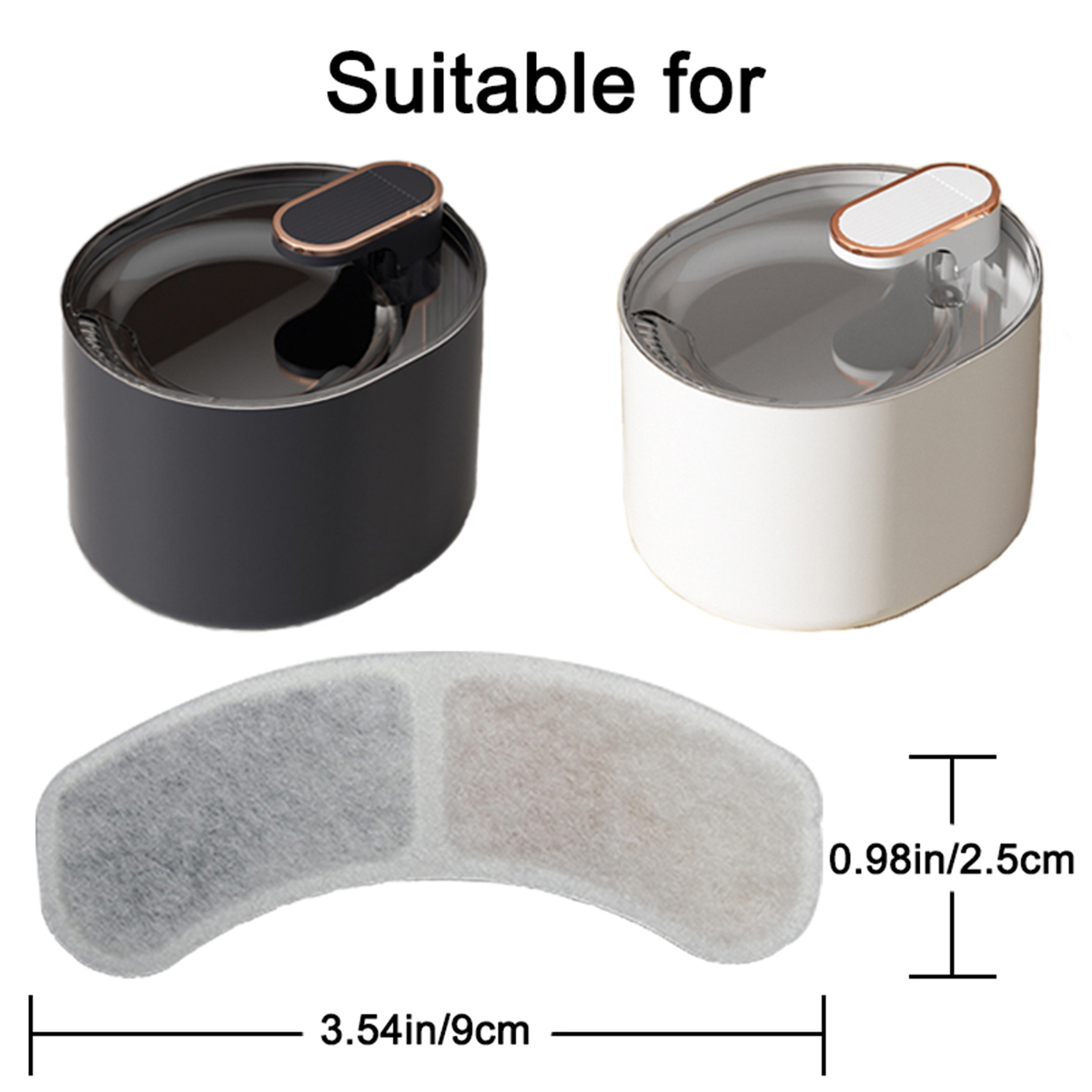 น้ําพุแมวกรองแหล่งโรงงานขายส่ง - Cat Water Fountain Filter บทวิจารณ์และราคา