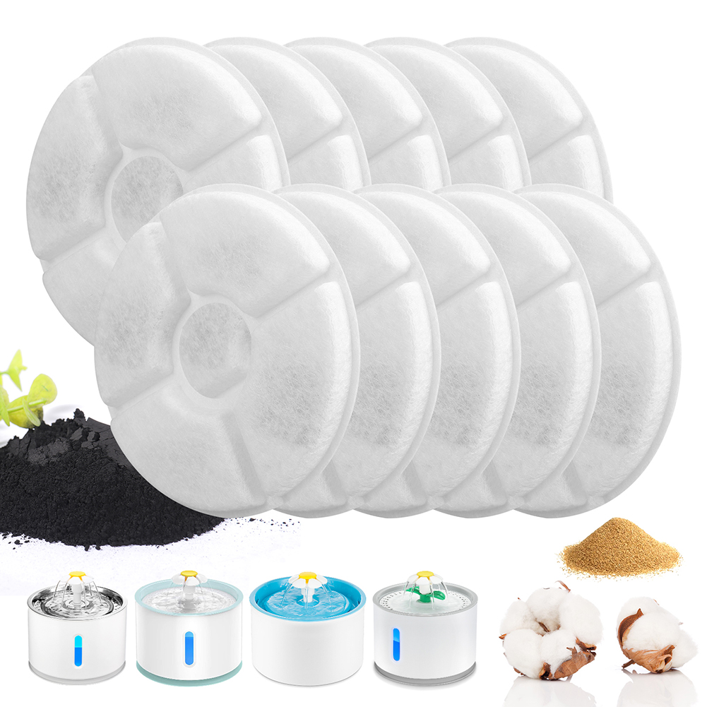 ตัวกรองทดแทนสําหรับแมวสุนัขน้ํ - Cat Water Fountain Filter บทวิจารณ์และราคา