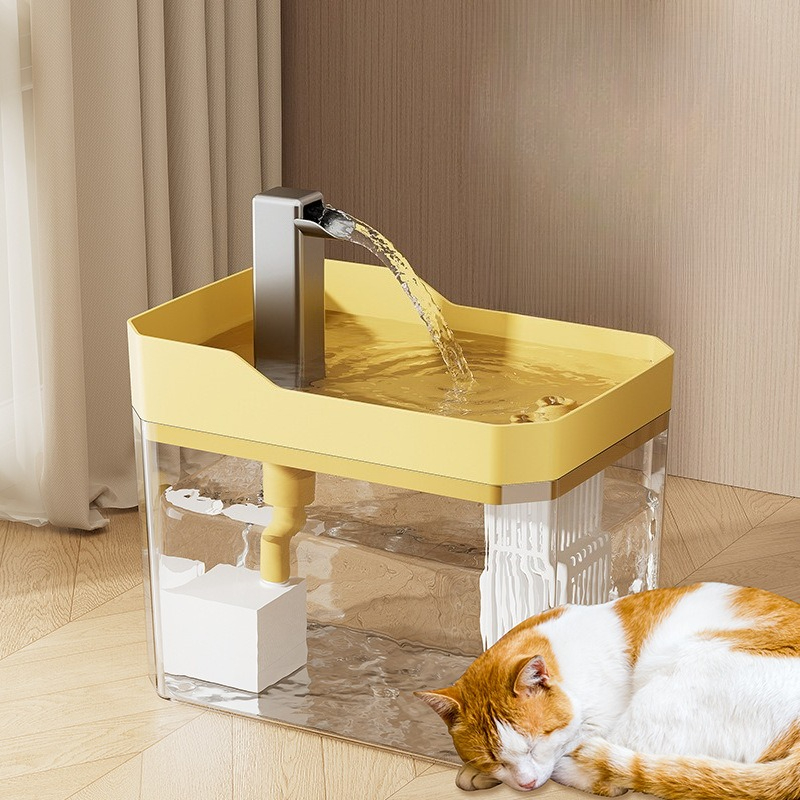 สัตว์เลี้ยงน้ําพุกรองอัตโนมัติ - Cat Water Fountain Filter บทวิจารณ์และราคา