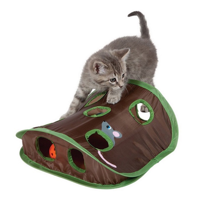 ของเล่นแมวน่ารักแบบอินเทอร์แอค - Cat Tunnel Toy บทวิจารณ์และราคา