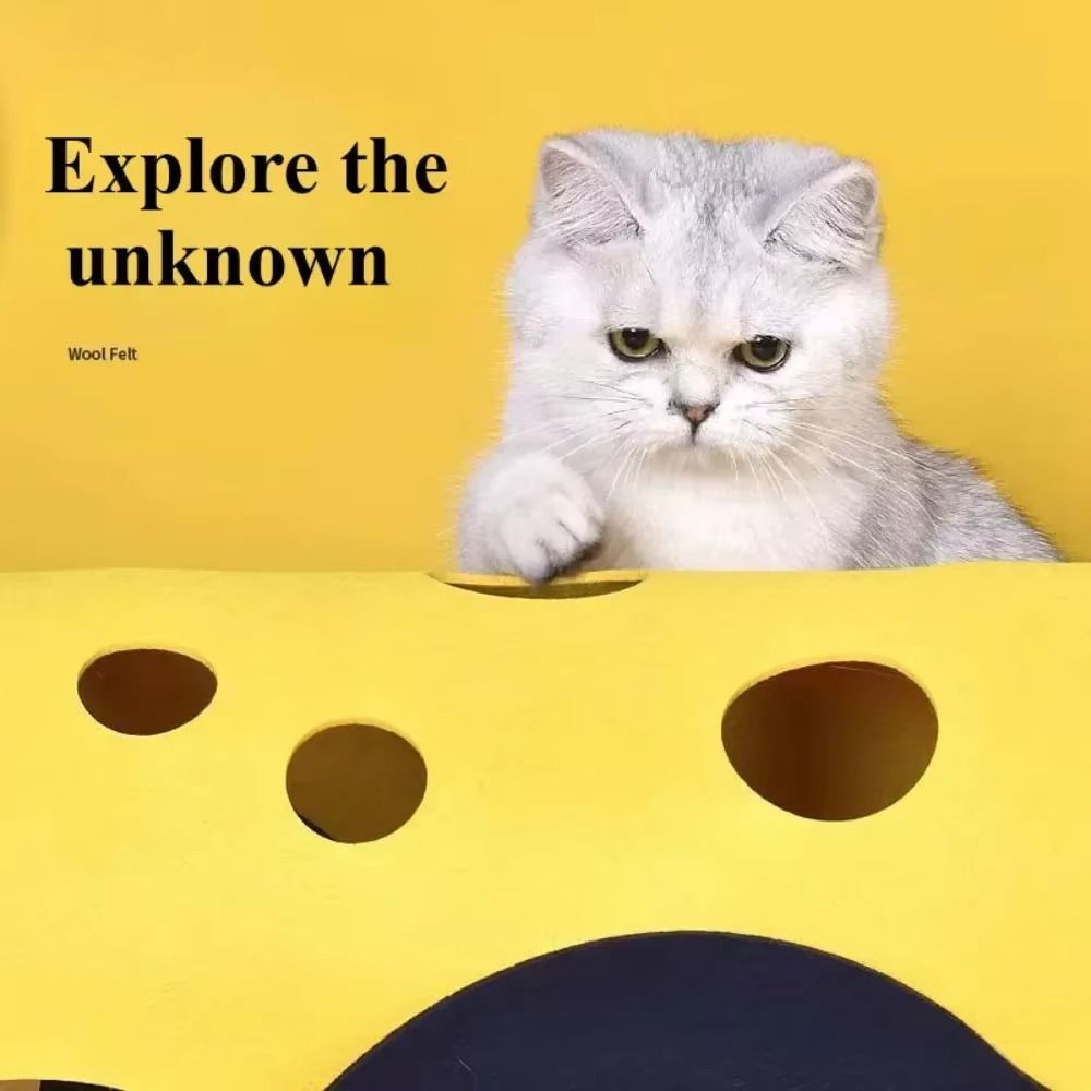 อุโมงค์แมวพับได้ ทนทาน ทำเองได - Cat Tunnel Toy บทวิจารณ์และราคา